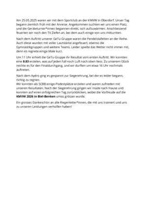 Bericht