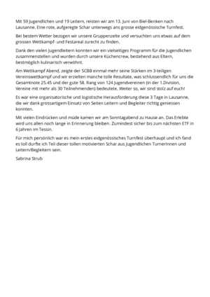Bericht